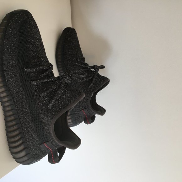 adidas Yeezy Boost 350 V2 Static Black (Reflective - Picture 7 of 8